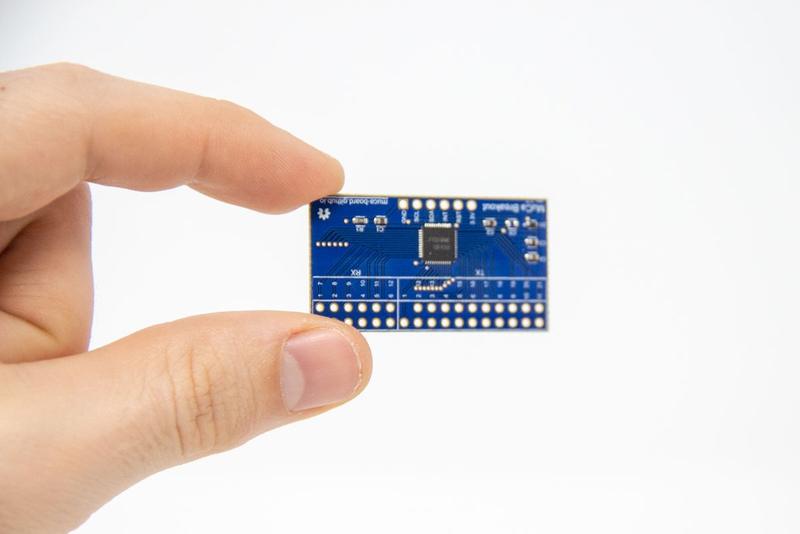 Electronics workbench with tactile sensing components
